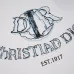 D-ior T-shirts for men Christian D-ior EST1917 Black/White #A53929