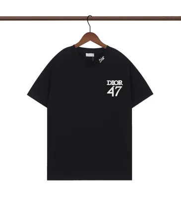 D-ior T-shirts for men Letter Printing 47 Black/White #A48650