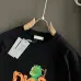 D-ior T-shirts for men Orange logo #A46996
