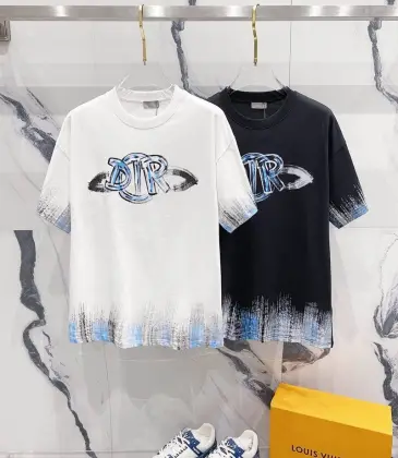 D-ior T-shirts for men blue logo #A47019