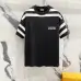 D-ior T-shirts for men stripe Black/White #A47016