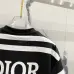 D-ior T-shirts for men stripe Black/White #A47016