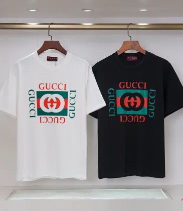 Gucci T-shirts for Gucci Men's AAA T-shirts 270g Black/White #A53117 Gucci T-shirts for Gucci Men's AAA T-shirts 270g Black/White #A53117