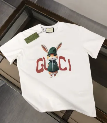 Gucci T-shirts for Gucci Men's AAA T-shirts Black/White #A53129 Gucci T-shirts for Gucci Men's AAA T-shirts Black/White #A53129