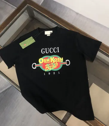 Gucci T-shirts for Gucci Men's AAA T-shirts Black/White #A53936 Gucci T-shirts for Gucci Men's AAA T-shirts Black/White #A53936