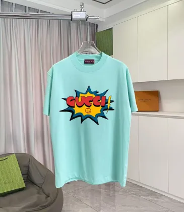Gucci T-shirts for Gucci Men's Print Cotton AAA T-shirts 3 colors #A54080 Gucci T-shirts for Gucci Men's Print Cotton AAA T-shirts 3 colors #A54080