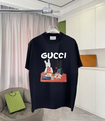 Gucci T-shirts for Gucci Men's Print Cotton AAA T-shirts 4 colors #A54077 Gucci T-shirts for Gucci Men's Print Cotton AAA T-shirts 4 colors #A54077