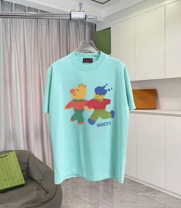 Gucci T-shirts for Gucci Men's Print Cotton AAA T-shirts 4 colors #A54079 Gucci T-shirts for Gucci Men's Print Cotton AAA T-shirts 4 colors #A54079