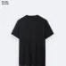 HERMES T-shirts for HERMES Polo Shirts Black/White/Blue #A47184