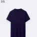 HERMES T-shirts for HERMES Polo Shirts Black/White/Blue #A47184