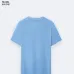 HERMES T-shirts for HERMES Polo Shirts Black/White/Blue #A47184