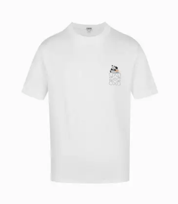 LOEWE T-shirts for MEN Black/White #A47218 LOEWE T-shirts for MEN Black/White #A47218