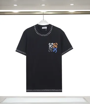 LOEWE T-shirts for MEN Black/White #A49394 LOEWE T-shirts for MEN Black/White #A49394