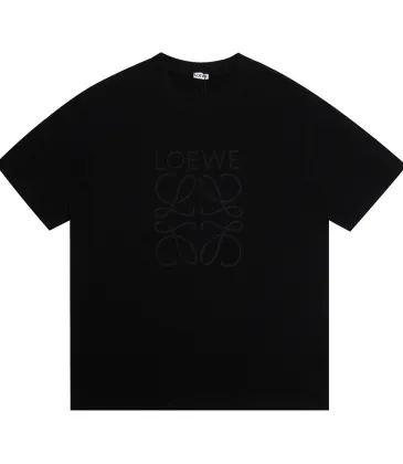 LOEWE T-shirts for MEN Black/White #A51185 LOEWE T-shirts for MEN Black/White #A51185