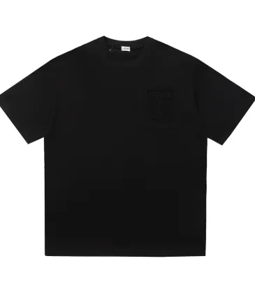 LOEWE T-shirts for MEN Black/White #A51695 LOEWE T-shirts for MEN Black/White #A51695