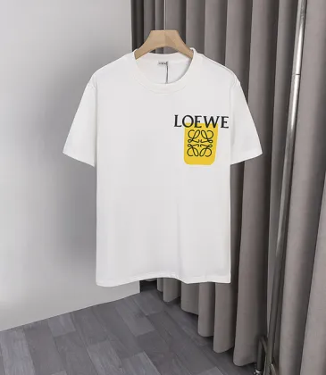 LOEWE T-shirts for MEN Black/White #A52713 LOEWE T-shirts for MEN Black/White #A52713