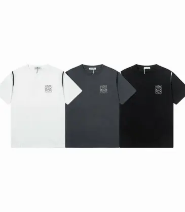 LOEWE T-shirts for MEN Black/White/Grey #A47198 LOEWE T-shirts for MEN Black/White/Grey #A47198