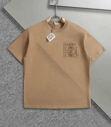 LOEWE T-shirts for MEN Black/White/Orange/Khaki #A47220 LOEWE T-shirts for MEN Black/White/Orange/Khaki #A47220