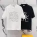 LOEWE T-shirts for MEN Octopus Black/White #A47251