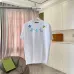 Eye catching Louis Vuitton T Shirt With Colorful Brand Motifs For Fashion Fans Black/White/Purple/Light Blue #A54350
