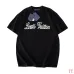 Louis Vuitton Chest Logo Jacquard Knit Short Sleeve Tee, Black #B68857