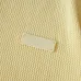 Louis Vuitton Emblem Patch Button Short Sleeve Polo Shirt, Light Yellow #B68862