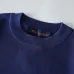 Louis Vuitton Gradient Letter Jacquard Knit Short Sleeve Tee, Navy Blue #B68865