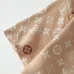 Louis Vuitton Jacquard Gradient Color Block Monogram Knit Short Sleeve Tee, Beige #B68860