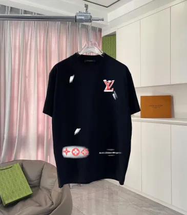 Louis Vuitton T-Shirts for AAAA Louis Vuitton T-Shirts Black/Purple/Grey/Green #A54173 Louis Vuitton T-Shirts for AAAA Louis Vuitton T-Shirts Black/Purple/Grey/Green #A54173