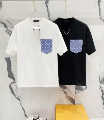 Louis Vuitton T-Shirts for AAAA Louis Vuitton T-Shirts Black/White #A46764 Louis Vuitton T-Shirts for AAAA Louis Vuitton T-Shirts Black/White #A46764