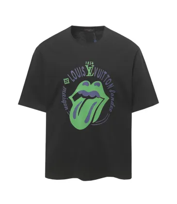 Louis Vuitton T-Shirts for AAAA Louis Vuitton T-Shirts Black/White #A49046 Louis Vuitton T-Shirts for AAAA Louis Vuitton T-Shirts Black/White #A49046