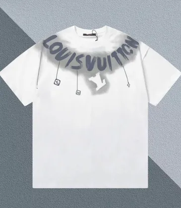 Louis Vuitton T-Shirts for AAAA Louis Vuitton T-Shirts Black/White #A49396 Louis Vuitton T-Shirts for AAAA Louis Vuitton T-Shirts Black/White #A49396
