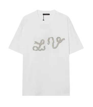 Louis Vuitton T-Shirts for AAAA Louis Vuitton T-Shirts Black/White #A49698 Louis Vuitton T-Shirts for AAAA Louis Vuitton T-Shirts Black/White #A49698