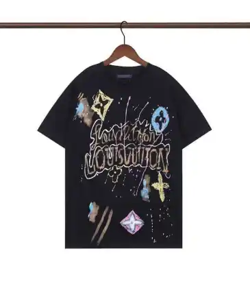 Louis Vuitton T-Shirts for AAAA Louis Vuitton T-Shirts Black/White #A50212 Louis Vuitton T-Shirts for AAAA Louis Vuitton T-Shirts Black/White #A50212