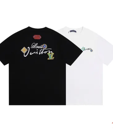 Louis Vuitton T-Shirts for AAAA Louis Vuitton T-Shirts Black/White #A53798 Louis Vuitton T-Shirts for AAAA Louis Vuitton T-Shirts Black/White #A53798