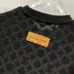 Louis Vuitton T-Shirts for AAAA Louis Vuitton T-Shirts Black/White/Blue #A46758
