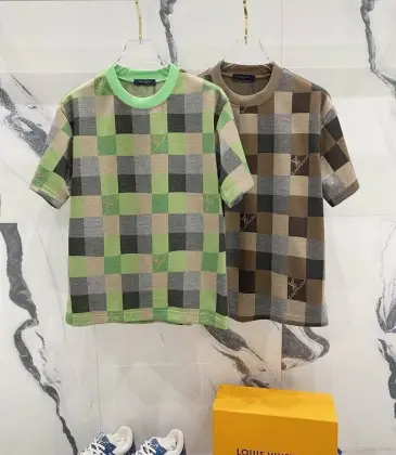 Louis Vuitton T-Shirts for AAAA Louis Vuitton T-Shirts Plaid Print #A46777 Louis Vuitton T-Shirts for AAAA Louis Vuitton T-Shirts Plaid Print #A46777
