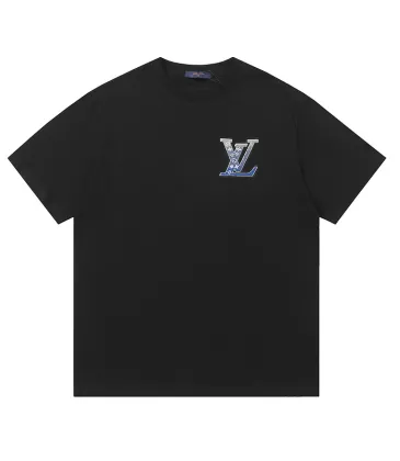 Louis Vuitton T-Shirts for Men' Polo Shirts Black/White #A47612 Louis Vuitton T-Shirts for Men' Polo Shirts Black/White #A47612