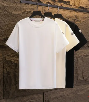 Moncler T-shirts for men 300g 100% cotton NFC chip sensor #A53026 Moncler T-shirts for men 300g 100% cotton NFC chip sensor #A53026
