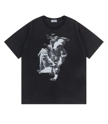 OFF WHITE T-Shirts for MEN Black #A50096 OFF WHITE T-Shirts for MEN Black #A50096