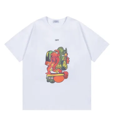 OFF WHITE T-Shirts for MEN Black/White #A50094 OFF WHITE T-Shirts for MEN Black/White #A50094