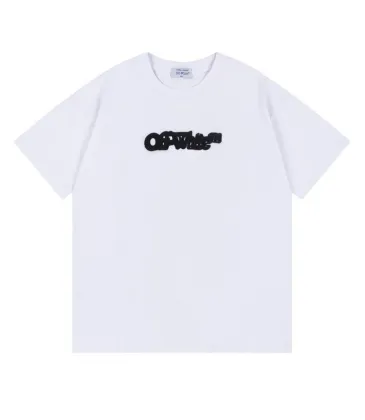 OFF WHITE T-Shirts for MEN Black/White #A50095 OFF WHITE T-Shirts for MEN Black/White #A50095