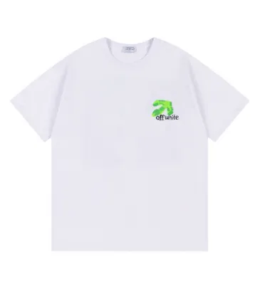 OFF WHITE T-Shirts for MEN Black/White #A50821 OFF WHITE T-Shirts for MEN Black/White #A50821