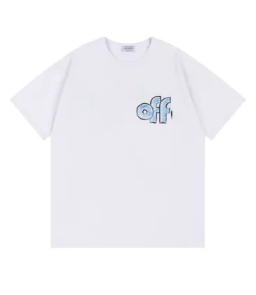 OFF WHITE T-Shirts for MEN Black/White #A50822 OFF WHITE T-Shirts for MEN Black/White #A50822
