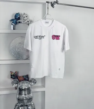OFF WHITE T-Shirts for MEN Black/White #A50823 OFF WHITE T-Shirts for MEN Black/White #A50823
