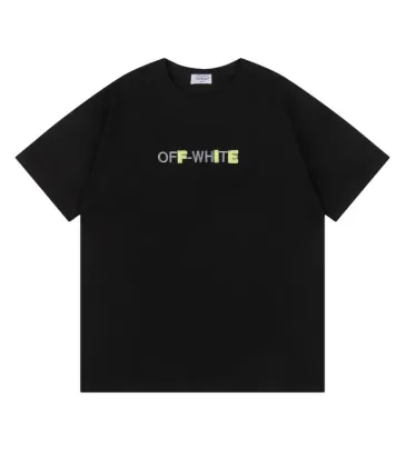 OFF WHITE T-Shirts for MEN Black/White #A50975 OFF WHITE T-Shirts for MEN Black/White #A50975