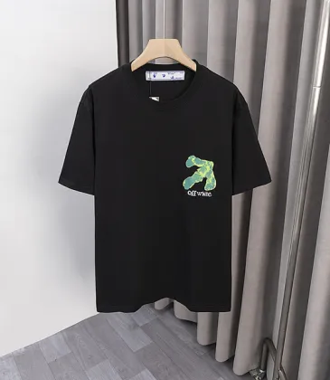 OFF WHITE T-Shirts for MEN Black/White #A53425 OFF WHITE T-Shirts for MEN Black/White #A53425