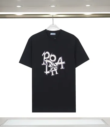 Prada T-Shirts for Men Black/White/Red #A52887 Prada T-Shirts for Men Black/White/Red #A52887