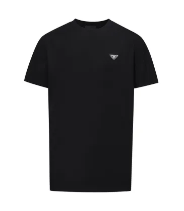 Prada T-Shirts for Men black #A54152 Prada T-Shirts for Men black #A54152