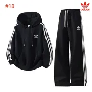 Adidas Trefoil Collared Zip Tracksuit Set Jacket &amp; Pants Black,White,Grey,Brown #B69387